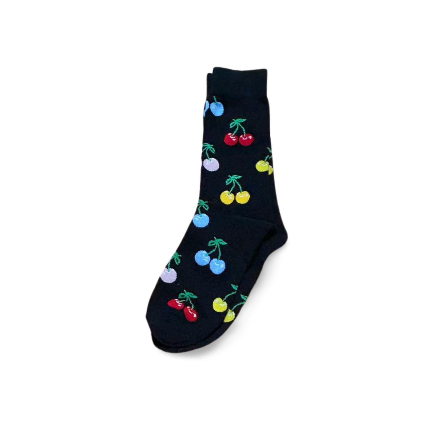 Charming ankle socks with cute cherry patterns - a sweet and stylish gift.